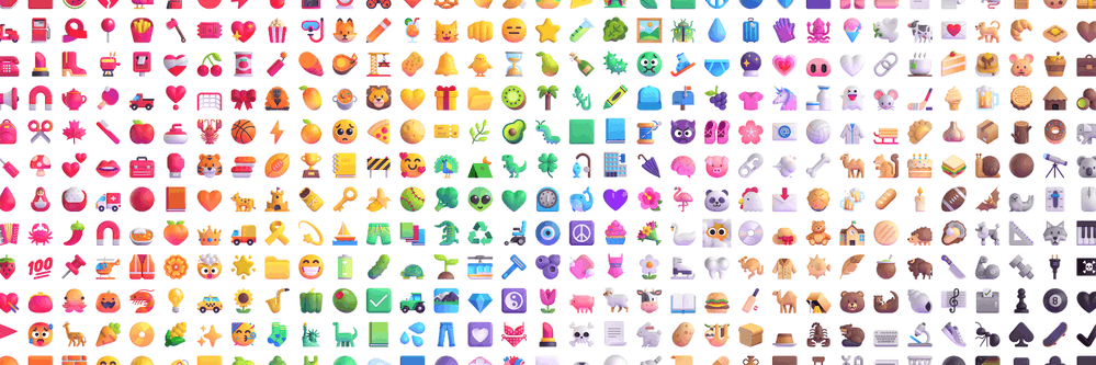 Microsoft 3d Emoji Full Set
