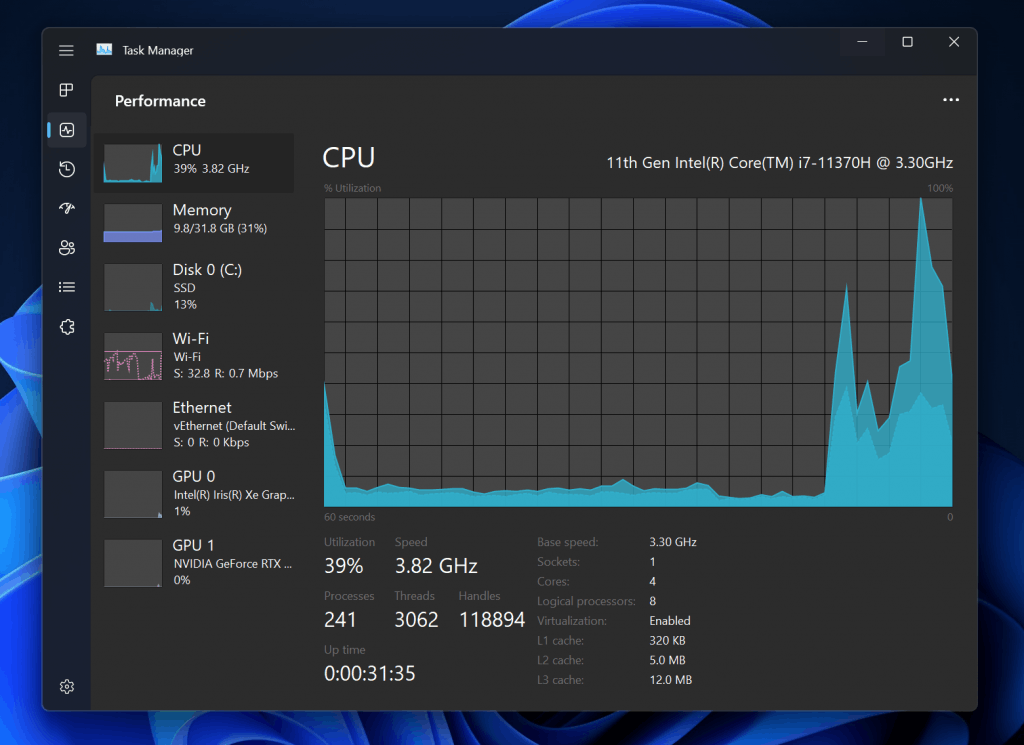 task manager on windows 11