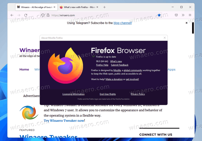 Firefox 98