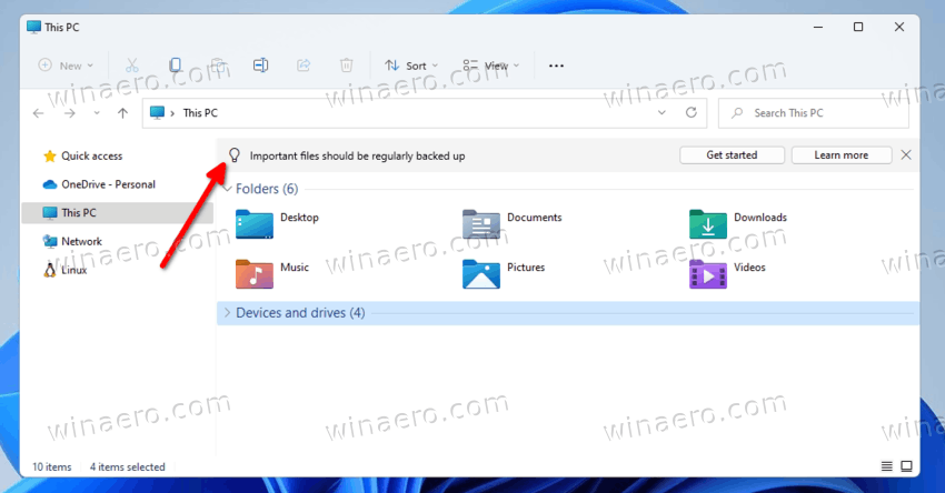 Ads In Windows 11 File Explorer