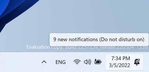 Build 22572 Notification Center Dnd New Icon