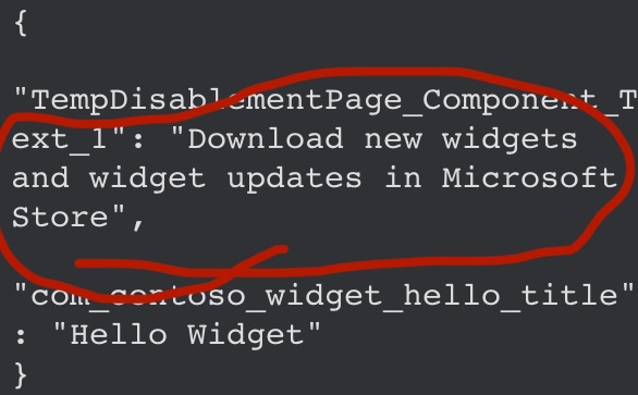 Windows 11 Updated Manifest For Widgets