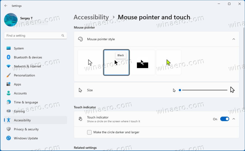 How to Change Cursor Theme, Color, and Size in Windows 11