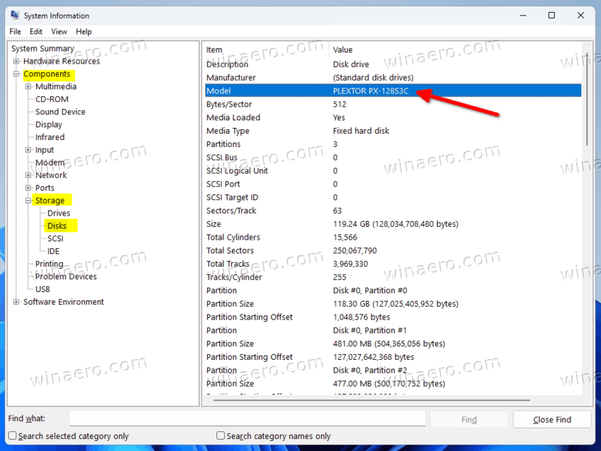 How to find out SSD, NVMe or in a Windows 11 computer