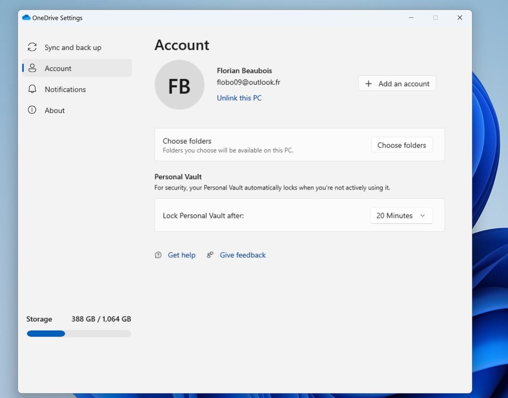 Onedrive Windows 11 Settings 2