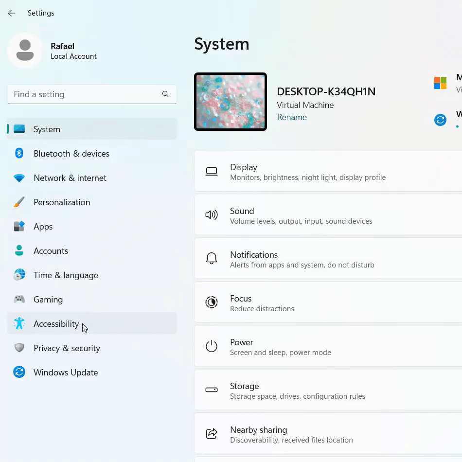 Windows 11 Animated Icons In Settings