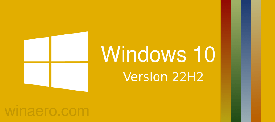 Windows 10 22H2 Banner