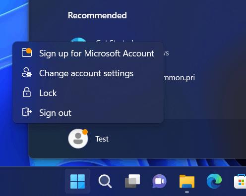 Sign up for Microsoft Account offer