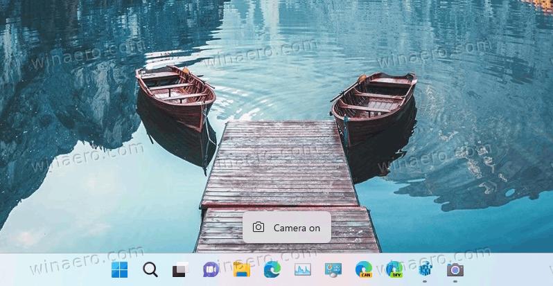 How to Enable Camera in Use Notification in Windows 11