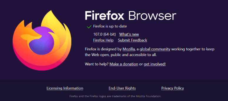 Firefox 107