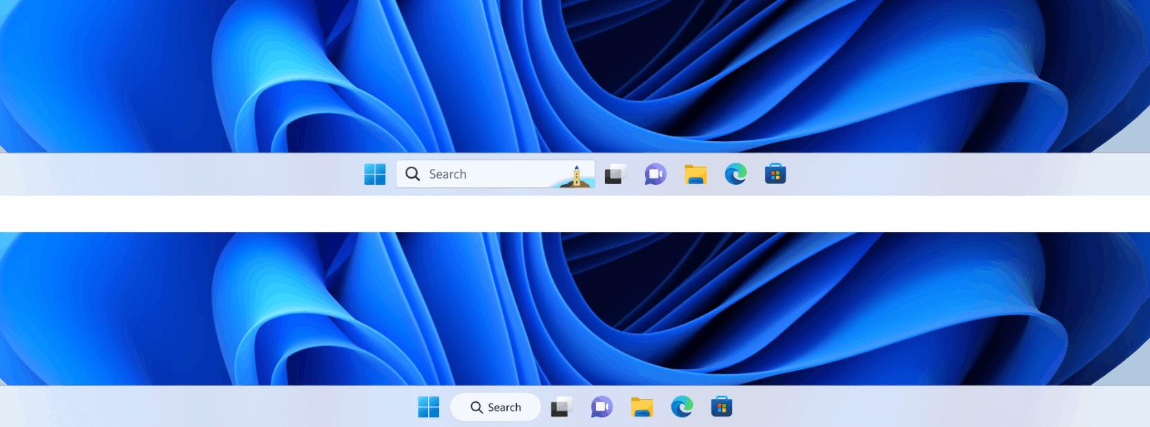 Taskbar Search Styles B25252