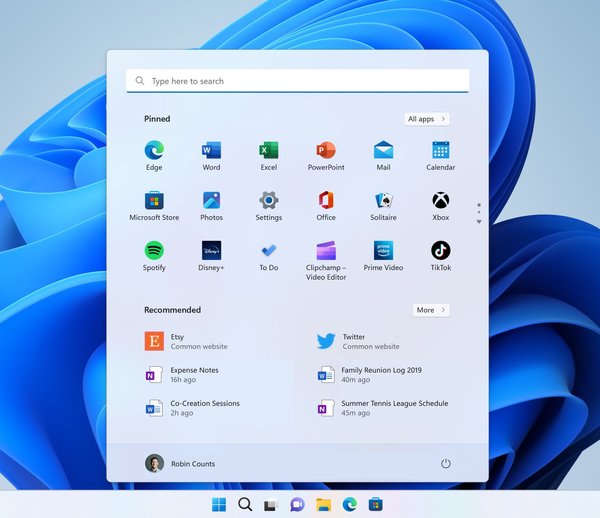 Two Websites In The Start Menu