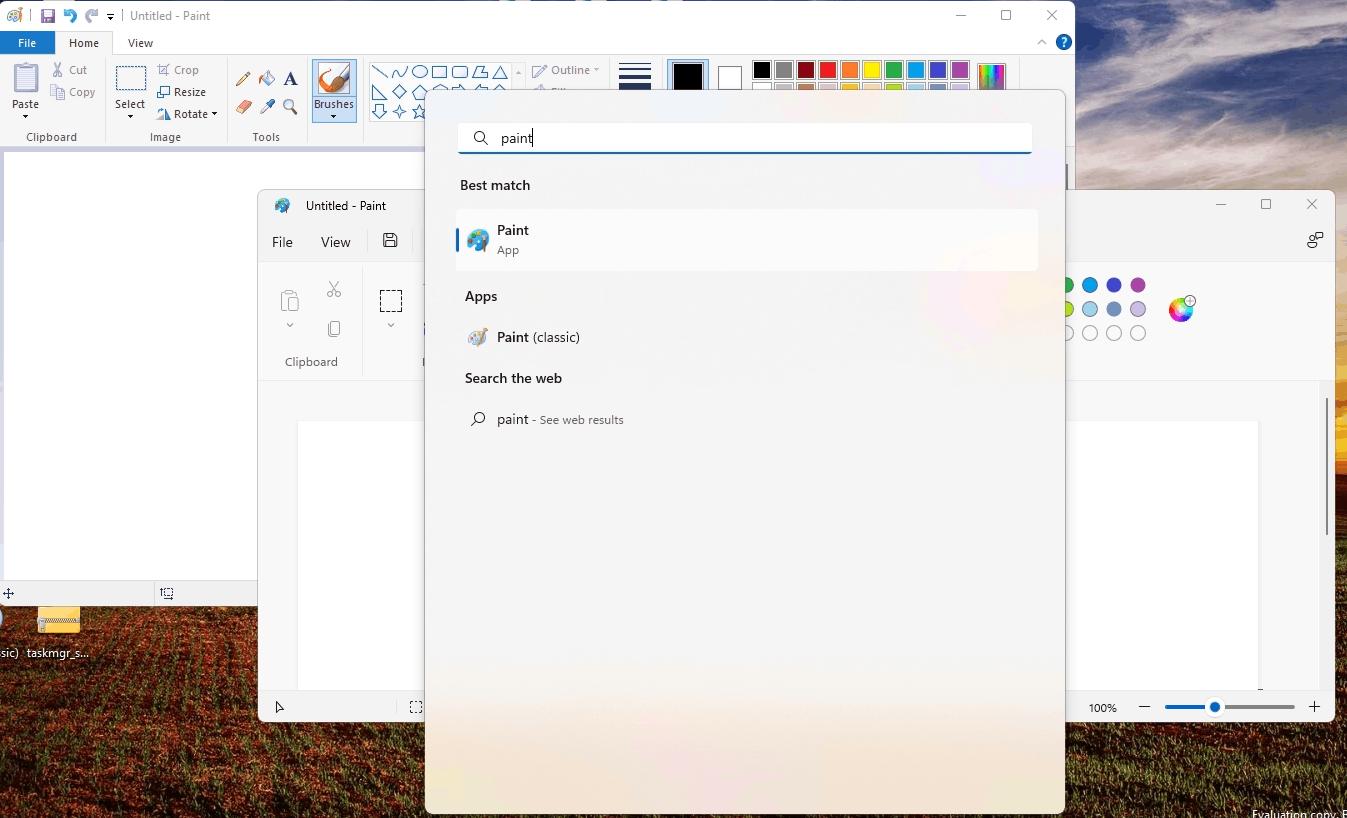 Get Old Classic Paint for Windows 11 (Windows 10 app version)