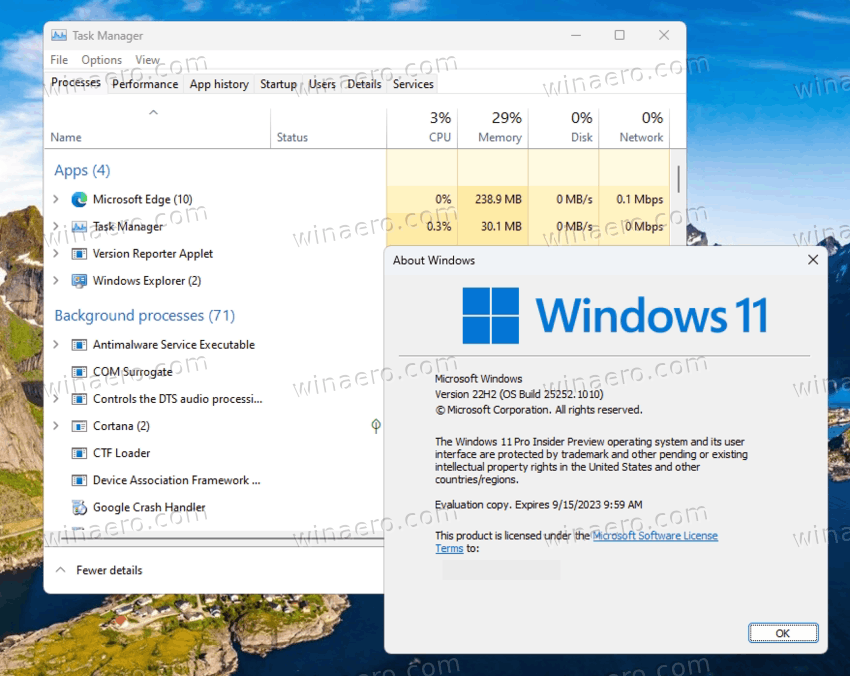 Old Classic Task Manager for Windows 11
