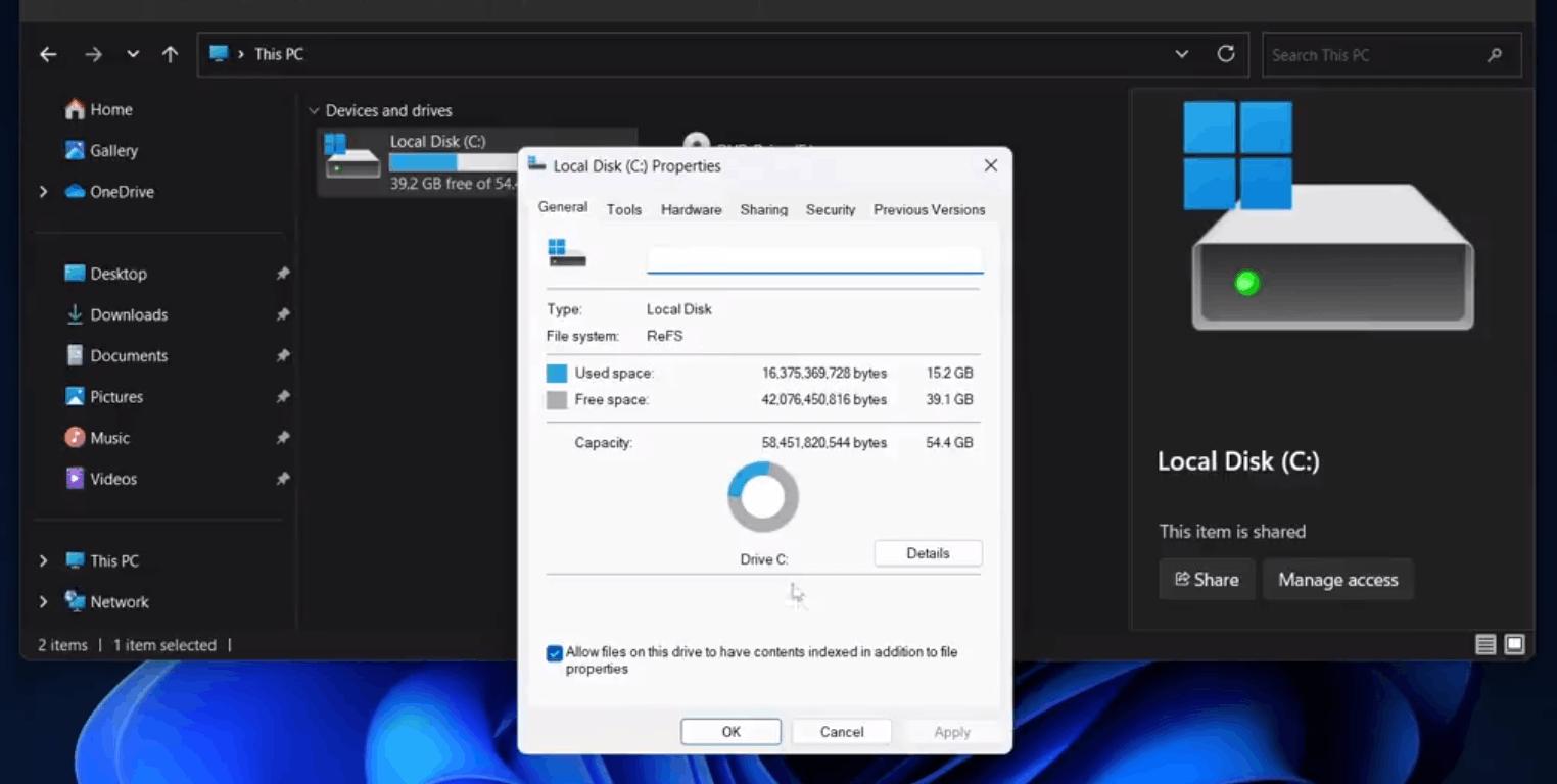 Enable ReFS Support In Windows 11