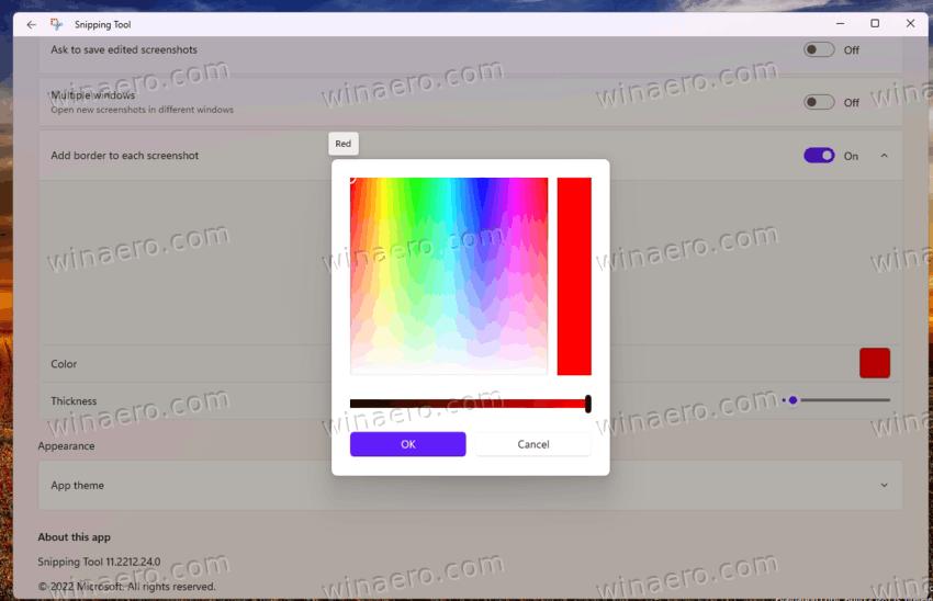 New Color Dialog