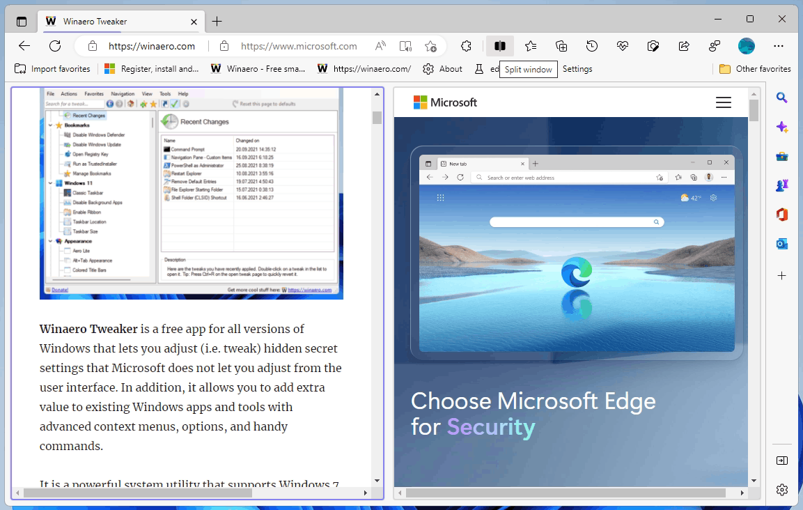 microsoft edge for max