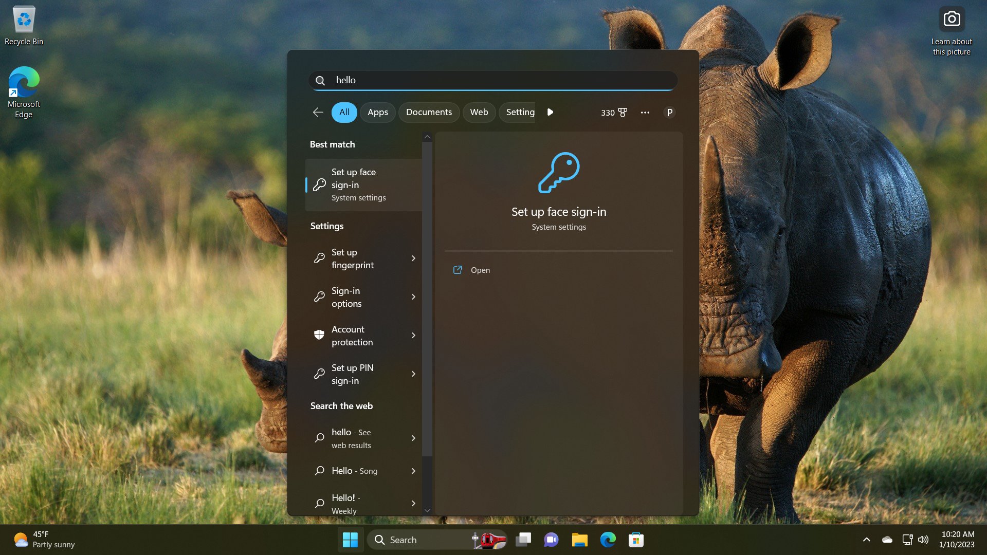 Windows 11 New Start Menu Search2