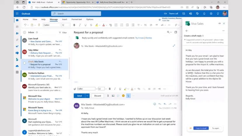 Microsoft to Soon Demo ChatGPT-like AI in Word, PowerPoint, and Outlook -  Gizmochina