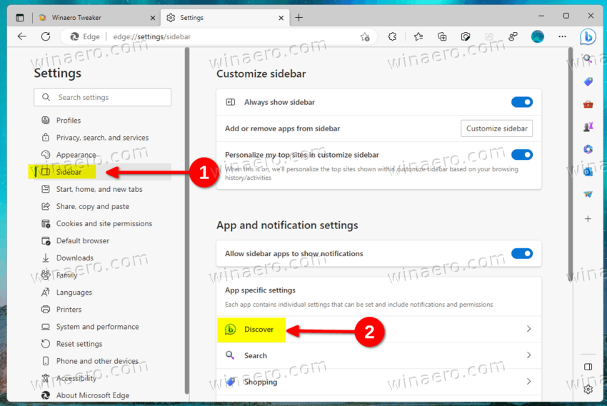 how-to-remove-bing-chat-discover-button-in-microsoft-edge-toolbar