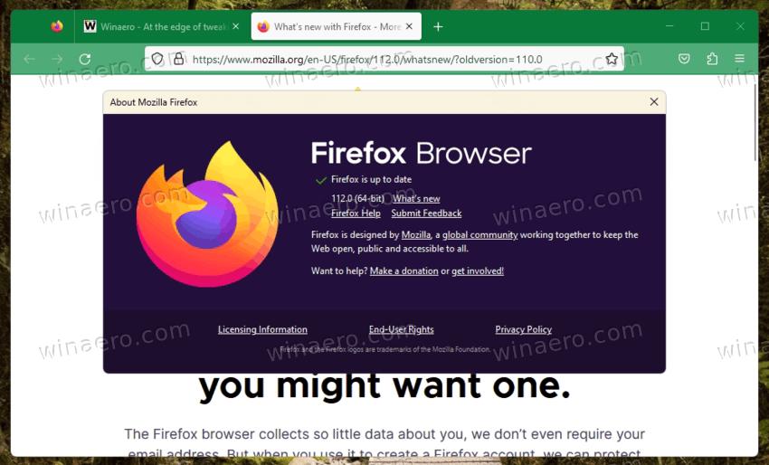 Firefox 112 Released