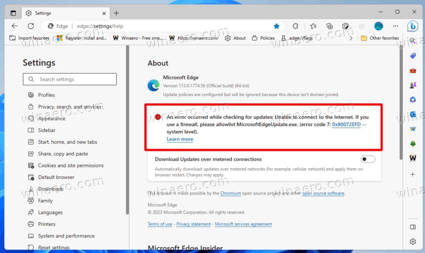 How To Disable Updates In Microsoft Edge 6258