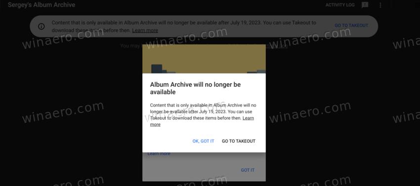 Google Album Archive Is Closing