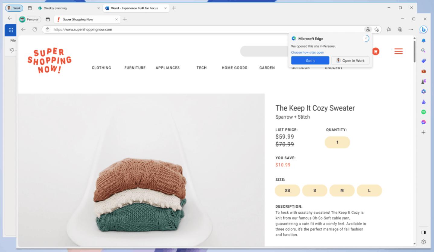 Microsoft Edge for Business, 'the new work experience,' is now available -  Neowin