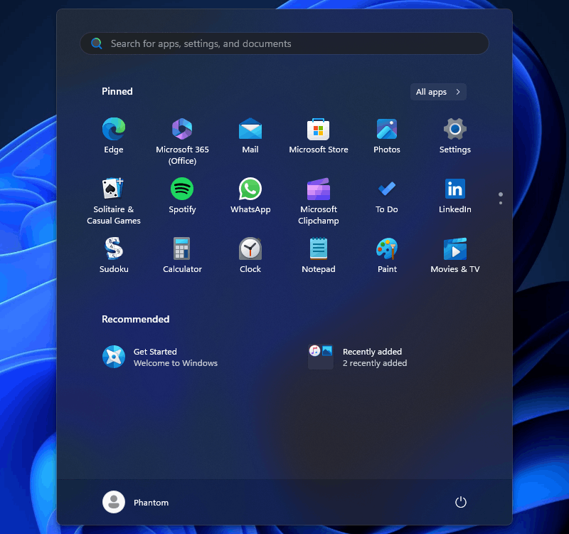 Windows 11 Recently Added Folder In Start
