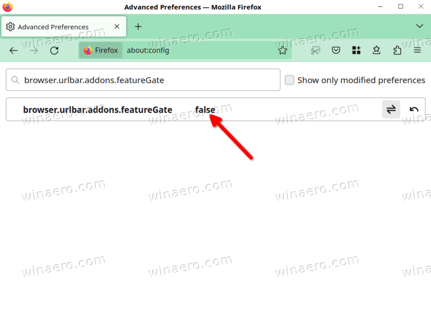 Firefox Disable Add On Recommendations Address Bar