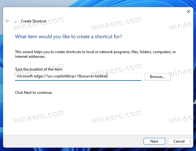 Create Copilot Shortcut In Windows 11