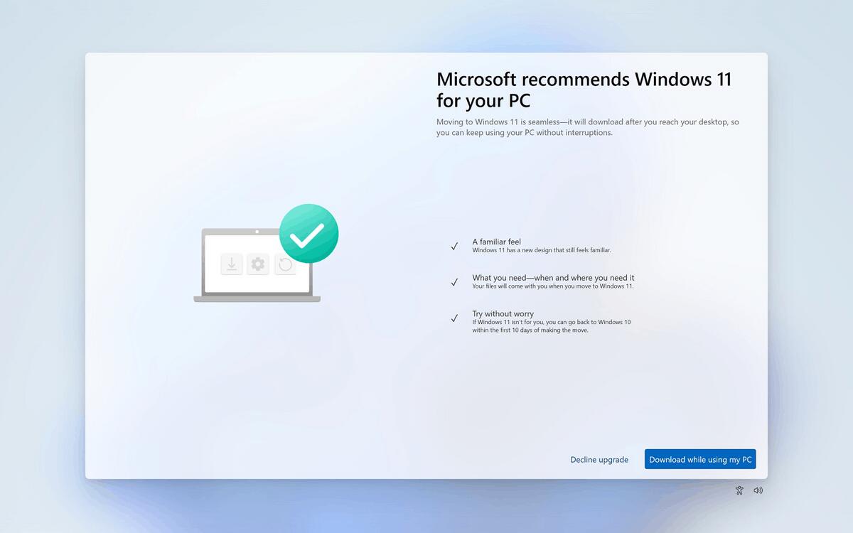 Windows 11 Upgrade Popup Three
