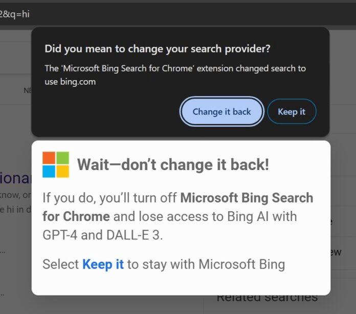 Bing Promotions In Chrome 4