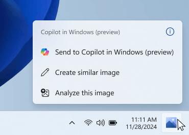 Copilot Tray Icon For Image Nudge