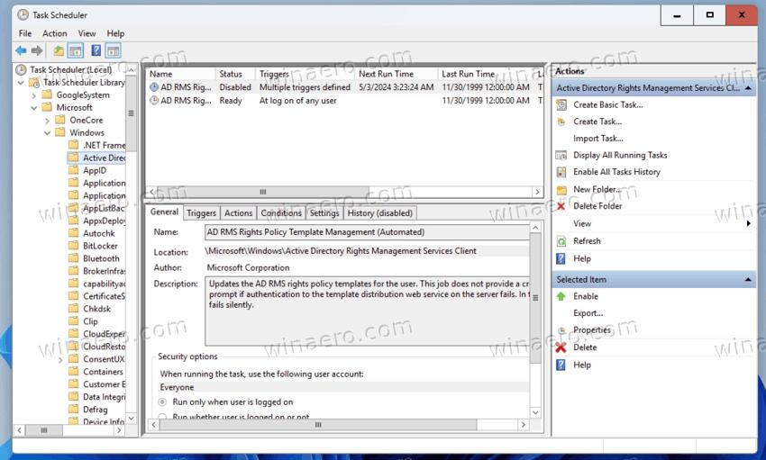 Windows Task Scheduler