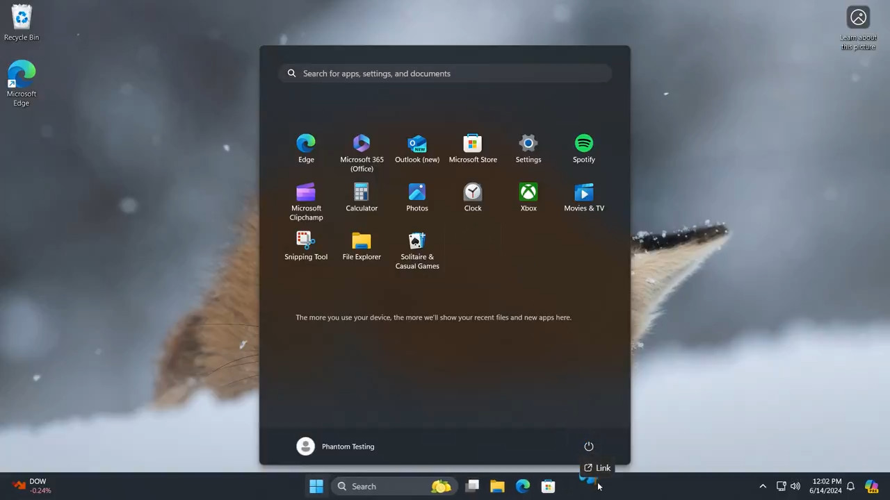Windows 11 Start Menu Drag Icon From Pinned To Taskbar