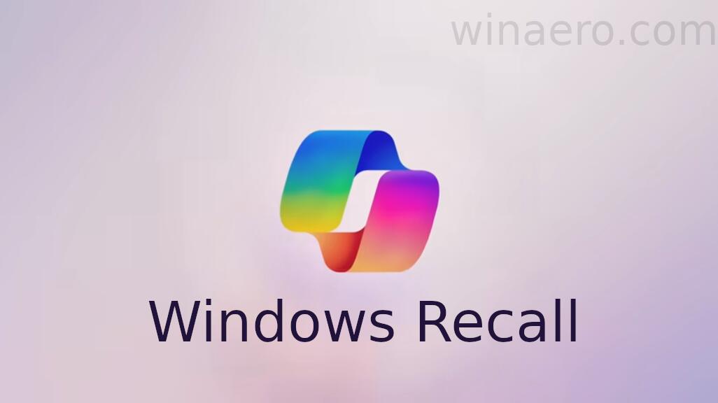 Windows Recall Banner