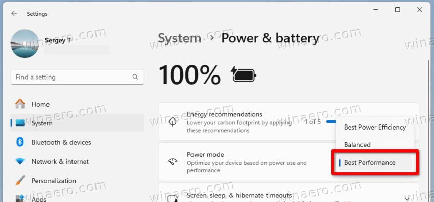 Manage Power Throttling In Windows 11 Settings