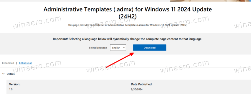 Windows 11 ADMX Administrative Templates