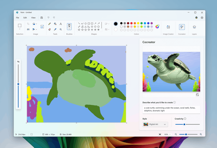 Paint Cocreator