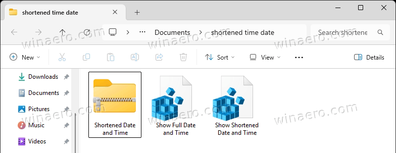 Registry Files For Enabling Full Date