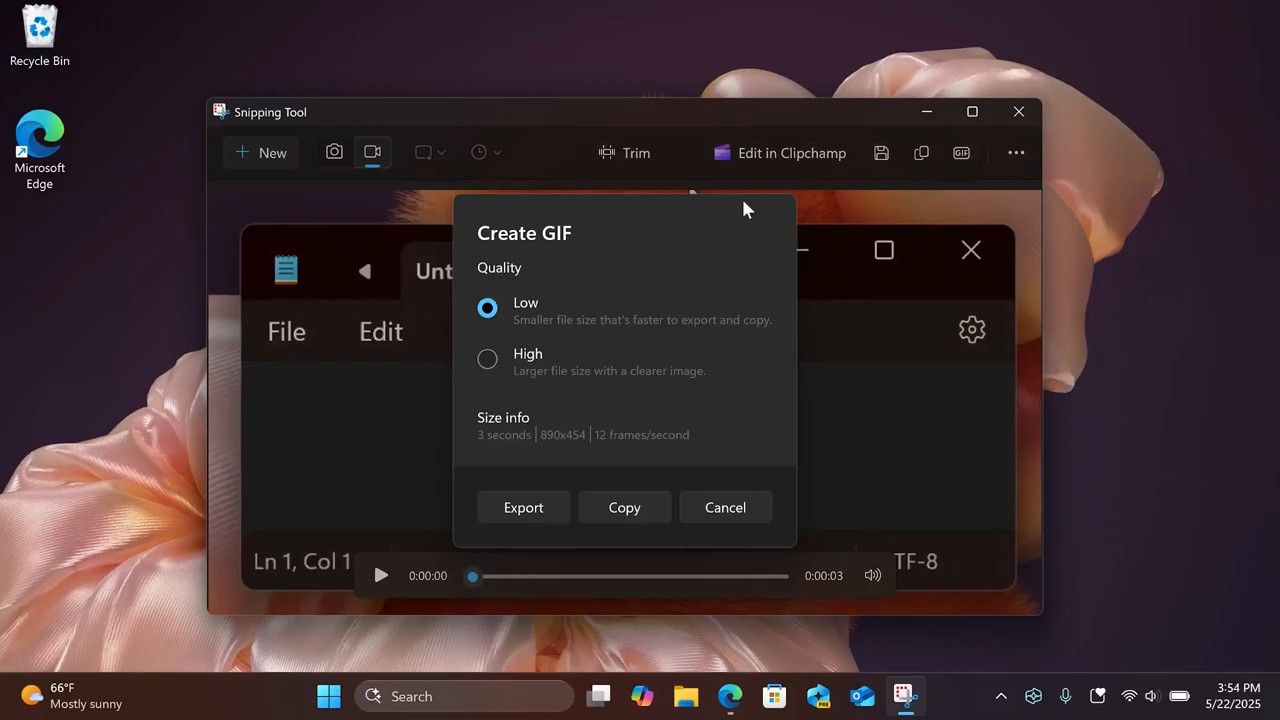 Select GIF Quality