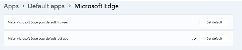 Default Browser Pdf Button