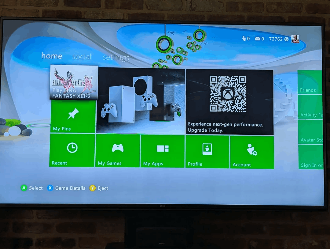 Xbox 360 Dashboard Updated