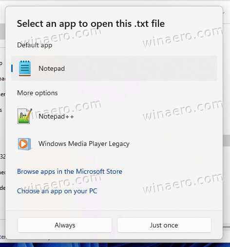 Windows 11 Set Default Apps