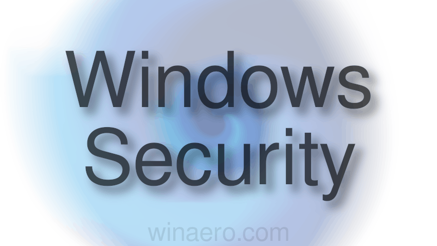 Windows Security Banner