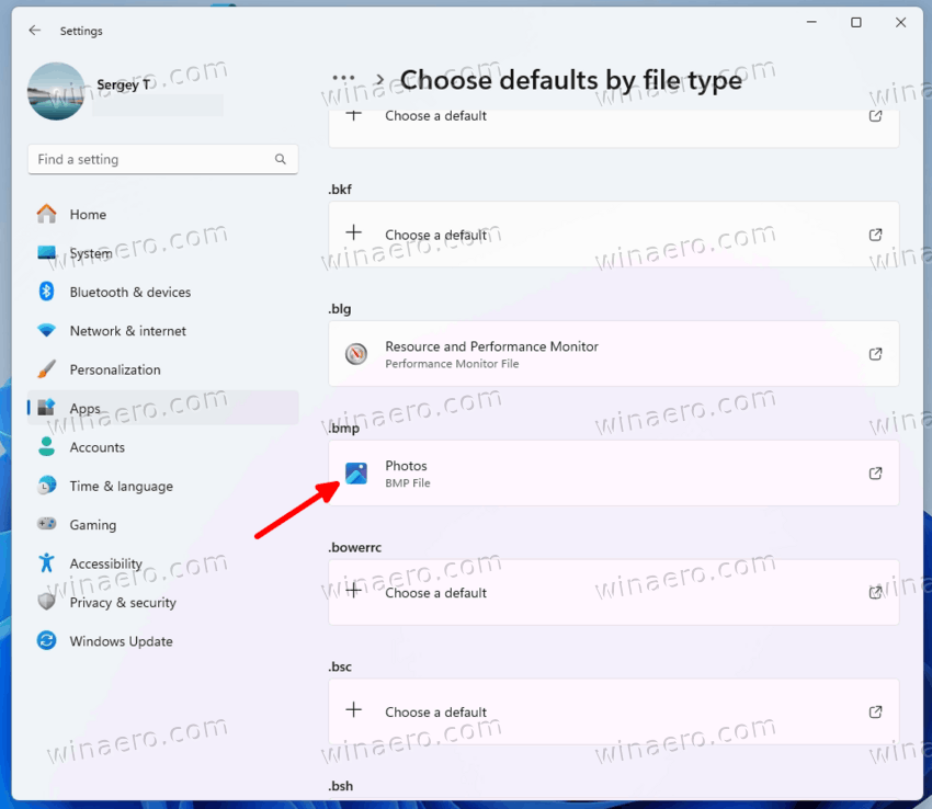Click File Extension