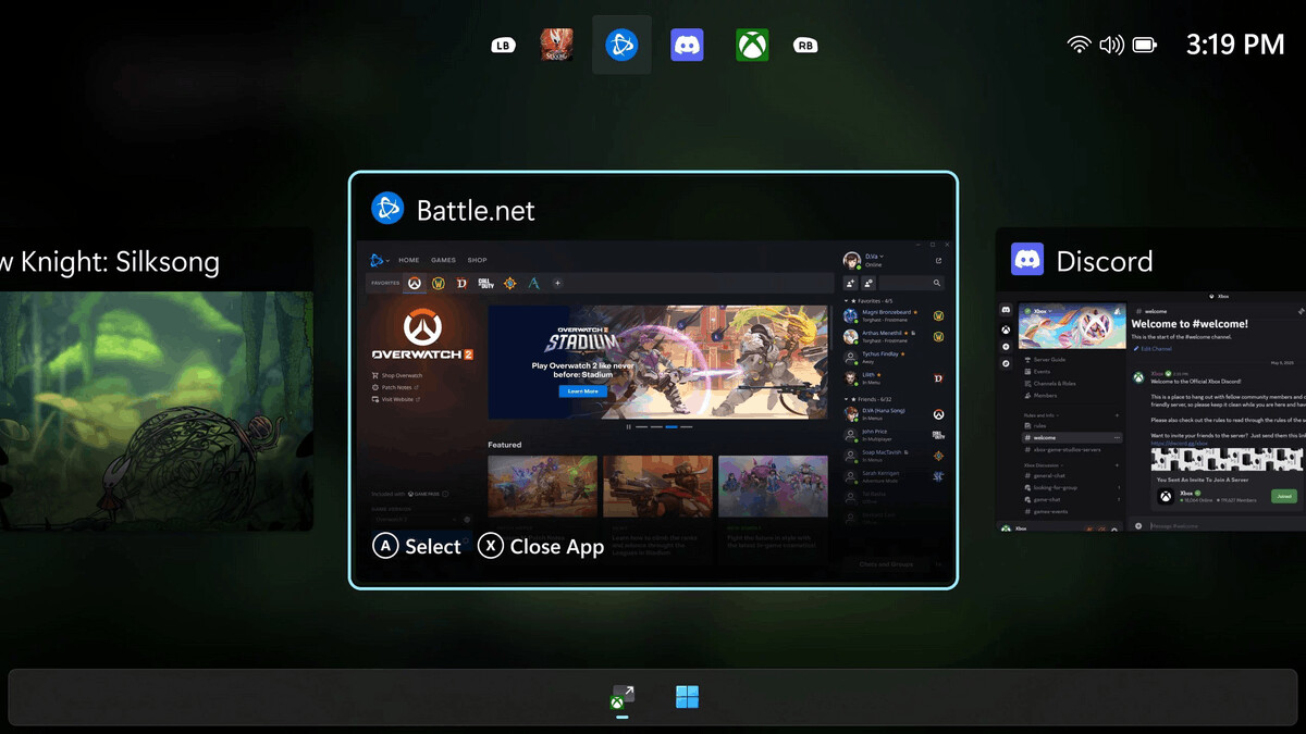 Task Switcher On Ally