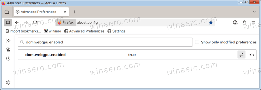 Firefox Enable Webgpu