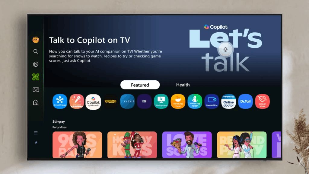 Copilot Samsung 2025 TV